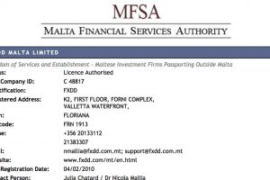 broker fxdd malta resmi teregulasi MFSA